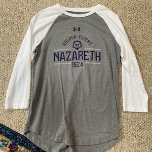 Nazareth college under-armor 3/4 long sleeve